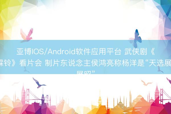 亚博IOS/Android软件应用平台 武侠剧《
